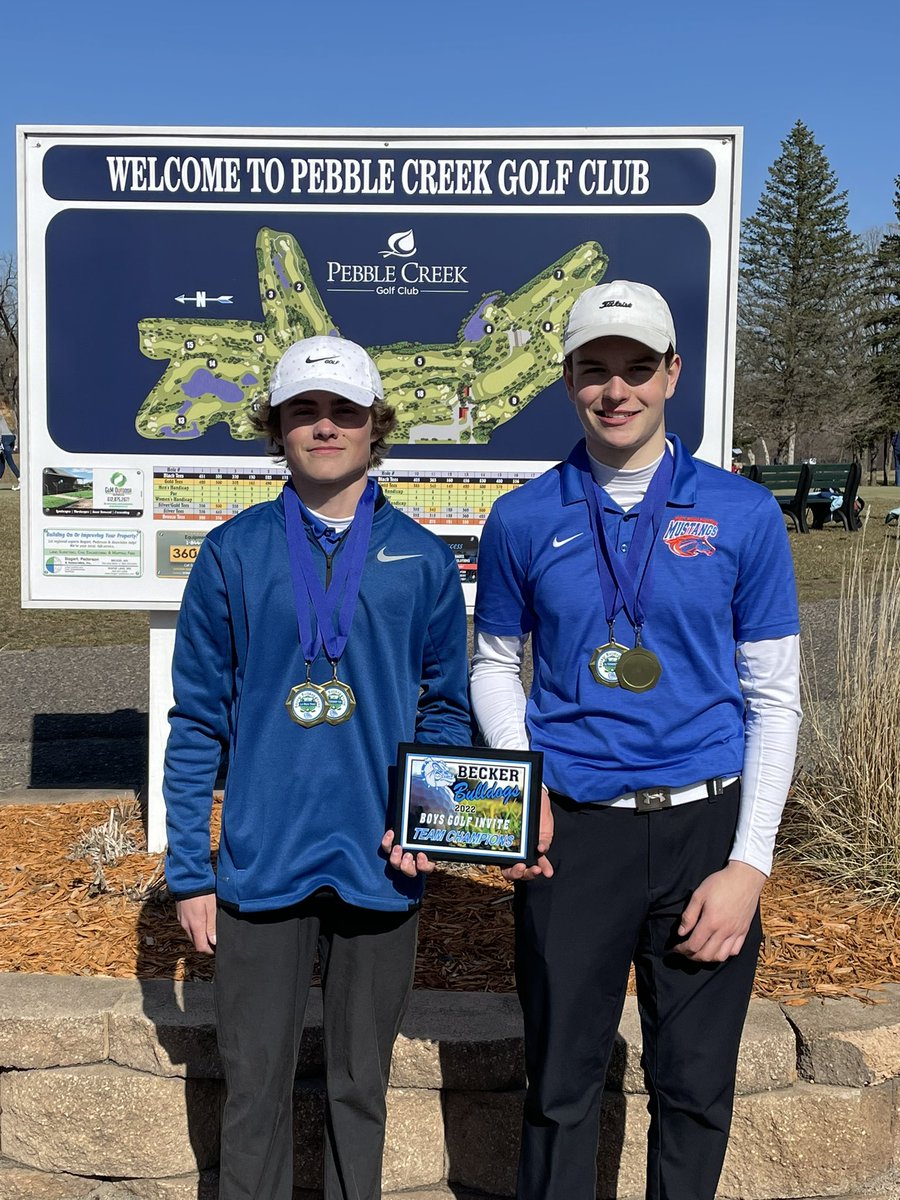 Sheyenne Mustangs Golf tweet media