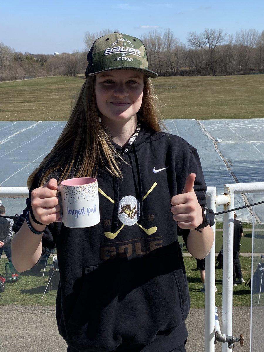 Congrats to Eleanor Carlson for winning longest putt at Crystal Lake Golf Course.