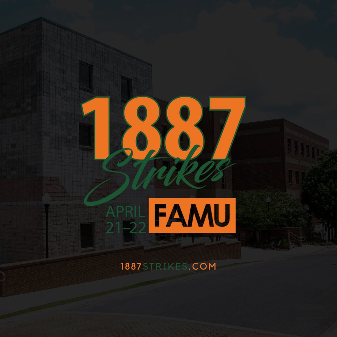 FAMUPharmacy's tweet photo. Our 1887 Strikes: Day of Giving is here! Click the link below to support our learners and college. It is our goal to raise a minimum of $35,000 and we hope to do that with your support. #FAMUDayofGiving

https://t.co/mkLsV08fGI https://t.co/XtHfBHznS9