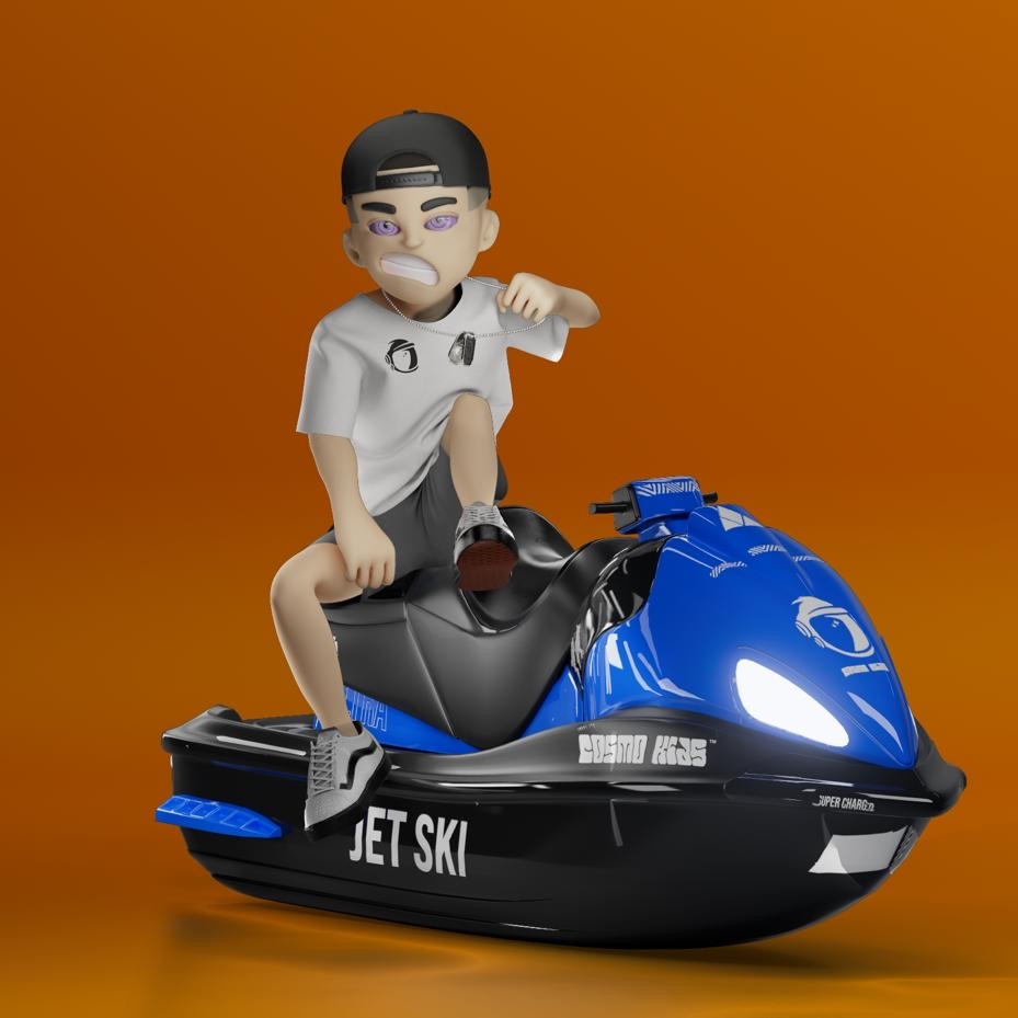 CosmosKidzNFT's tweet image. Here’s another concept of the 3D art 🔥