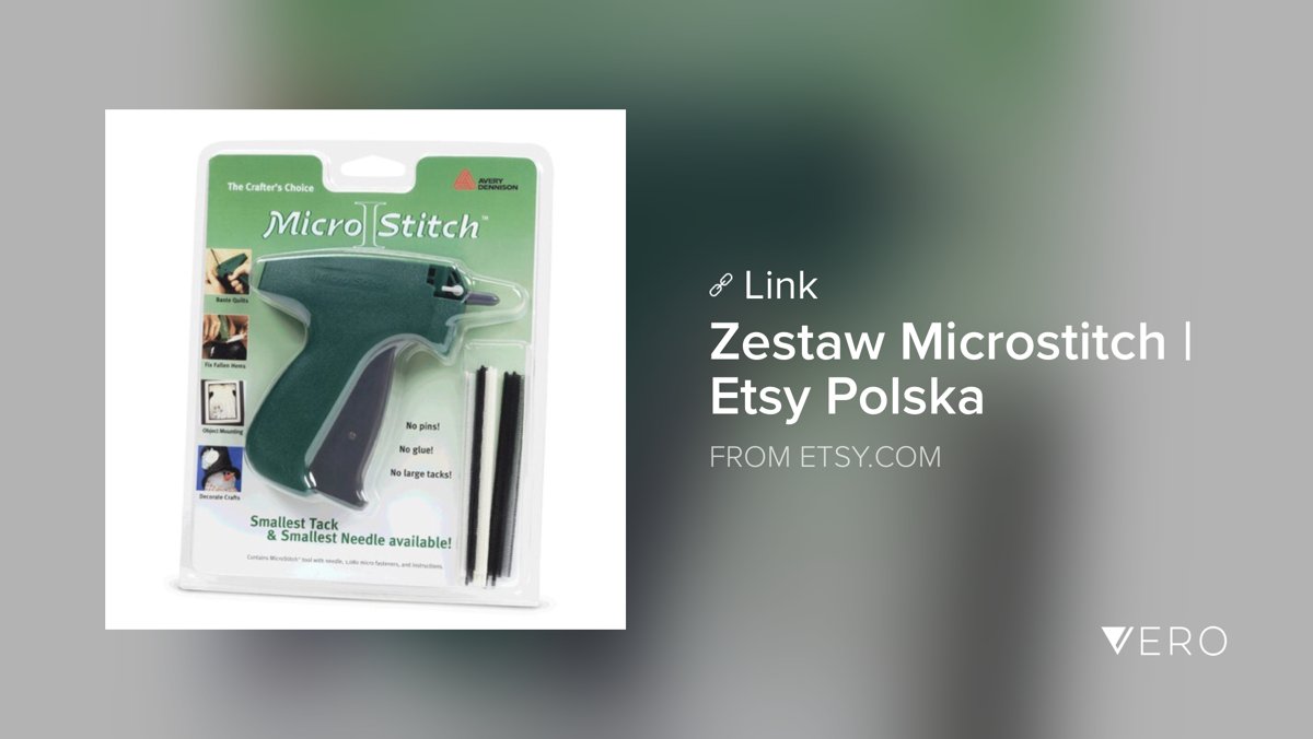 AdamKrawacki's tweet image. etsy.com/pl/AutoMotoSti…
Zestaw Microstitch #microstitch #krawiectwo #etsy #patchwork #haft #urzadzenie #laczniki #zszywki #zestaw etsy.me/3ECPMi3 vero.co/adamkrawacki/C…