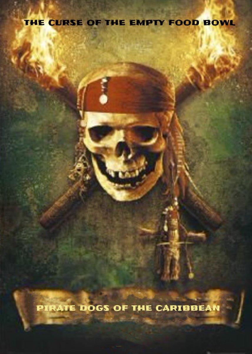 Now that Johnny Depp is no longer going to star in Pirates Of The Caribbean films, they should make films about Dog Pirates. 🏴‍☠️ What do you think? <a href="/PawsomeErik/">Erik the Chi X</a> <a href="/squirrelnemesis/">Wren the dog</a> &amp; any other puppers longing for a life at sea? The hooligans are ready to go. 
#PirateDogsOfTwitter