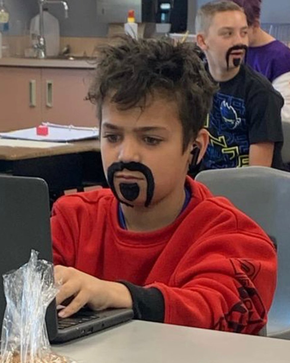 TrailblazerD11's tweet photo. Crazy hair day! The 5th graders really got into it this year! So fun! #thedifference #crazyhairday #hairfun #cssd11 #5thgradersrock #cmasspirit https://t.co/zh4sL67Tjs