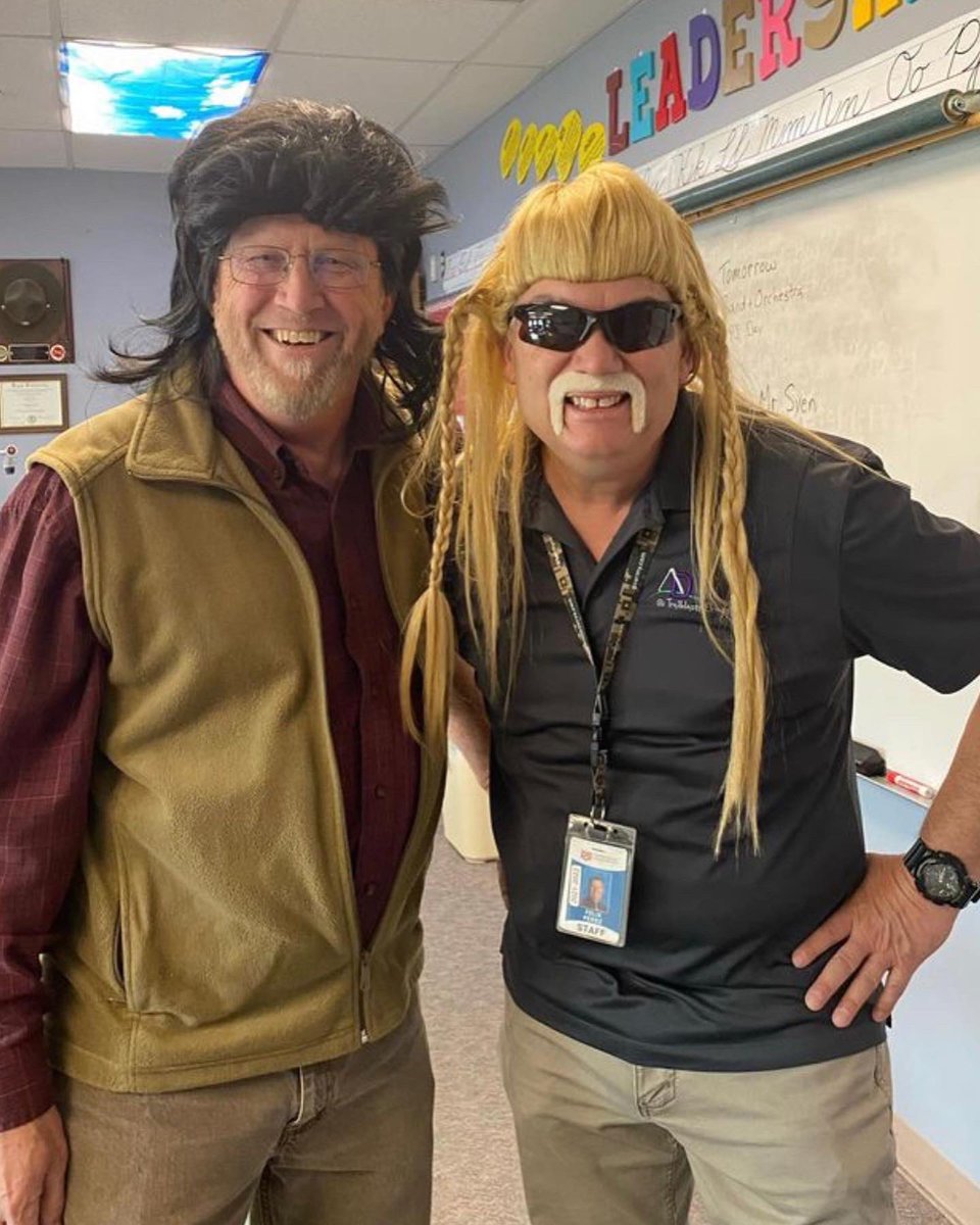 TrailblazerD11's tweet photo. Crazy hair day! The 5th graders really got into it this year! So fun! #thedifference #crazyhairday #hairfun #cssd11 #5thgradersrock #cmasspirit https://t.co/zh4sL67Tjs