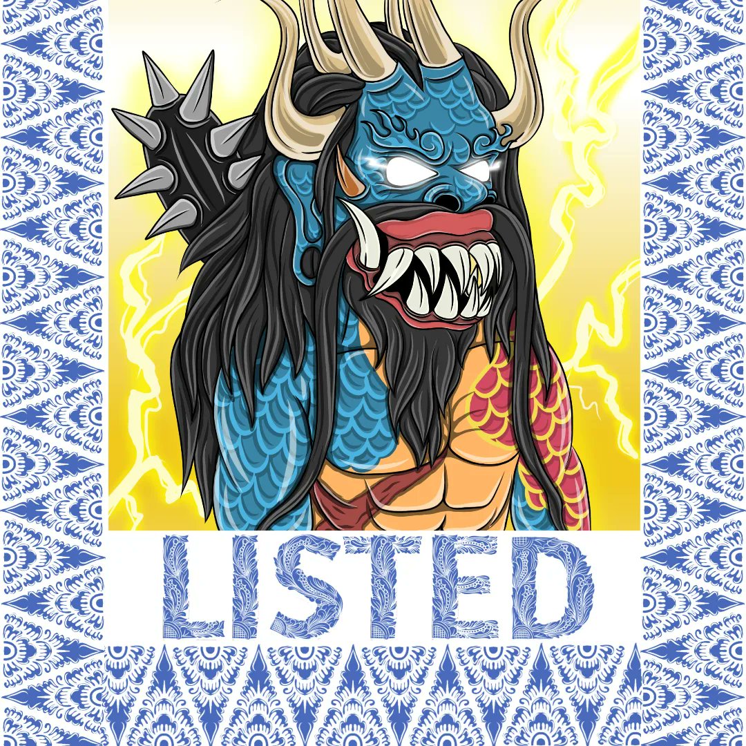 Celulukdailynft's tweet photo. New Celuluk Daily #36
Legendary Kaido
https://t.co/GrfQuYoaYS
Grab it fast..🚀🚀#nft #nftart #nftcollector #nftdrop #nftcollectibles #nftcollection #crypto #polygon #nftartwork #ethereum #nftindonesia #nftcommunity #nftartist #nftgallery #nftnews #opensea #ONEPIECE #PolygonNFT https://t.co/1GNylegTvO