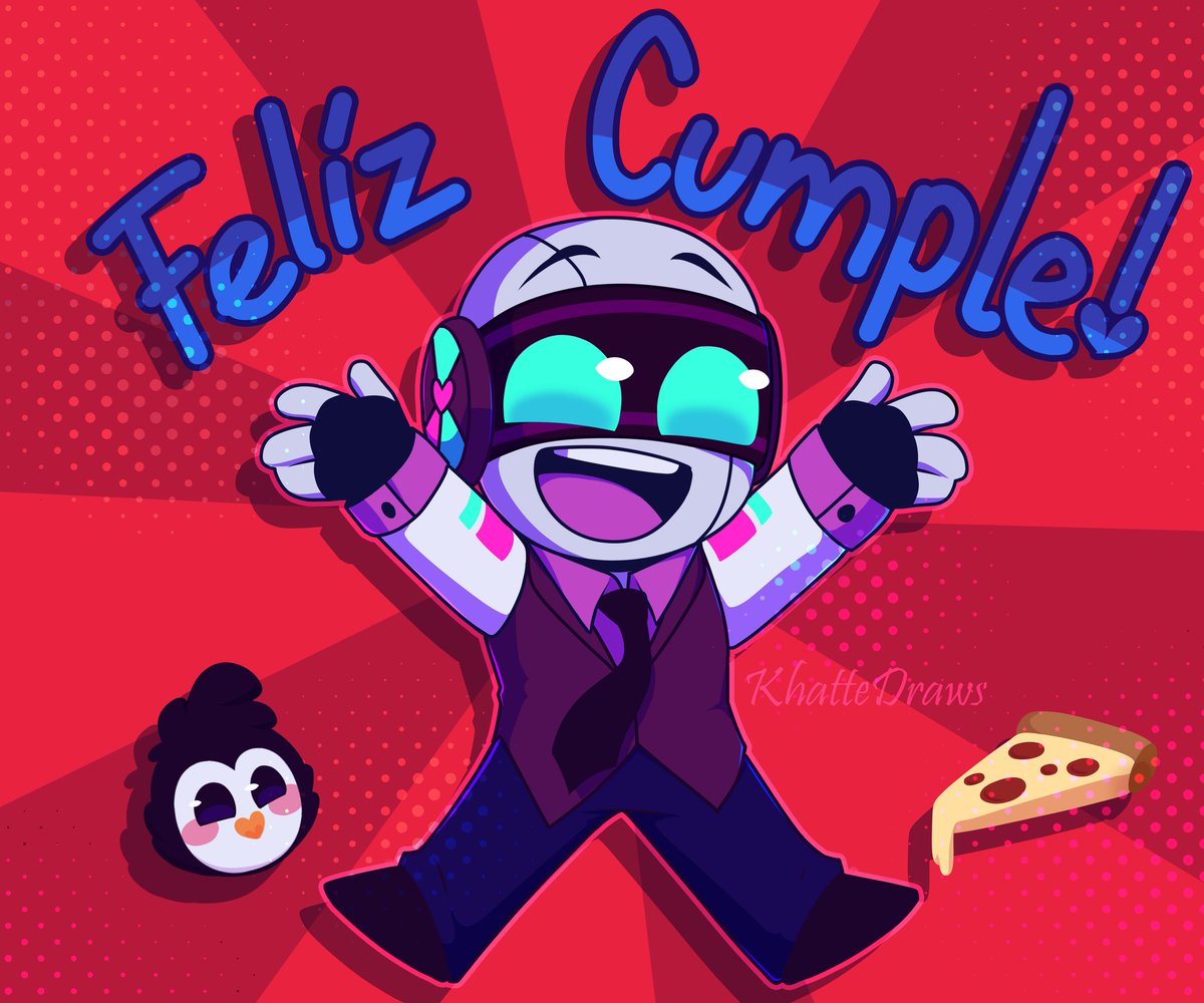 KhatteDraws's tweet photo. » El más LINDO DE TODOS (≧▽≦)ﾉ♡🎊💜🎂
#25TacosMayito 
Feliz cumple @elmayoo97 TKM ♡(˃͈ દ ˂͈ ༶ ) https://t.co/PjoMQEw3z4