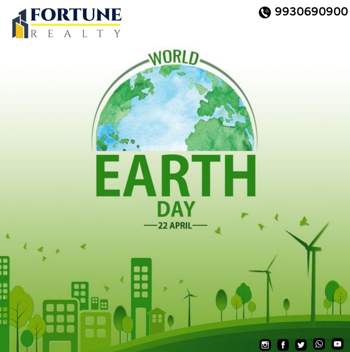 IndFortune's tweet photo. Warm wishes on Earth Day to all. It is high time we preserved and protected our only home !!

#happyearthday🌍 https://t.co/Juk5NAyTus