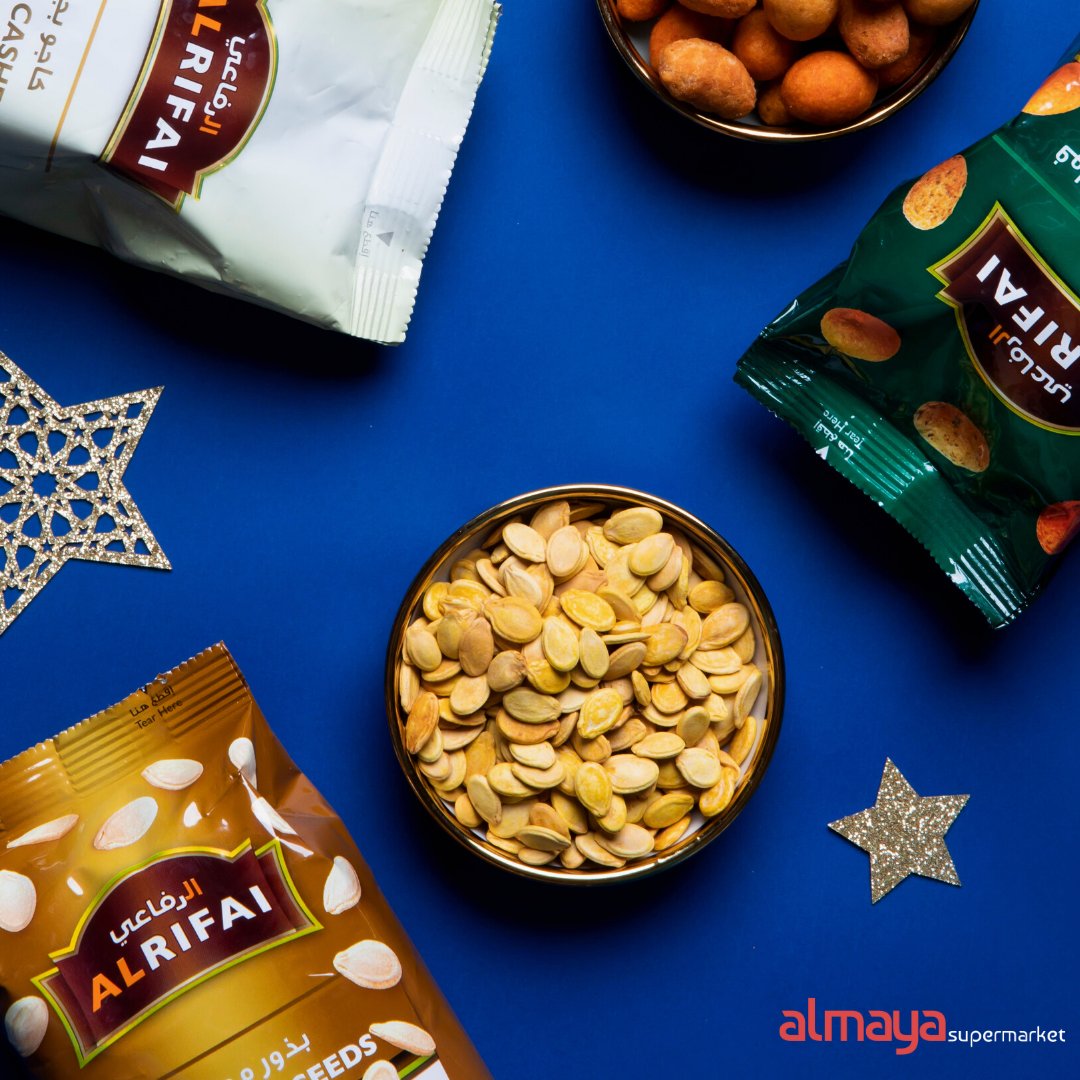 Rifai has elevated the snacking experience to become an industry leader faithful to its tradition of providing an authentic Lebanese experience ⭐

📲 Home delivery available on <a href="/nownowapp/">なうなう！</a> @instashop_app &amp; <a href="/amazonae/">Amazon.ae</a> ⁠
⁠
Open 24/7, 7 days a week!⁠
⁠
#almayasupermarkets