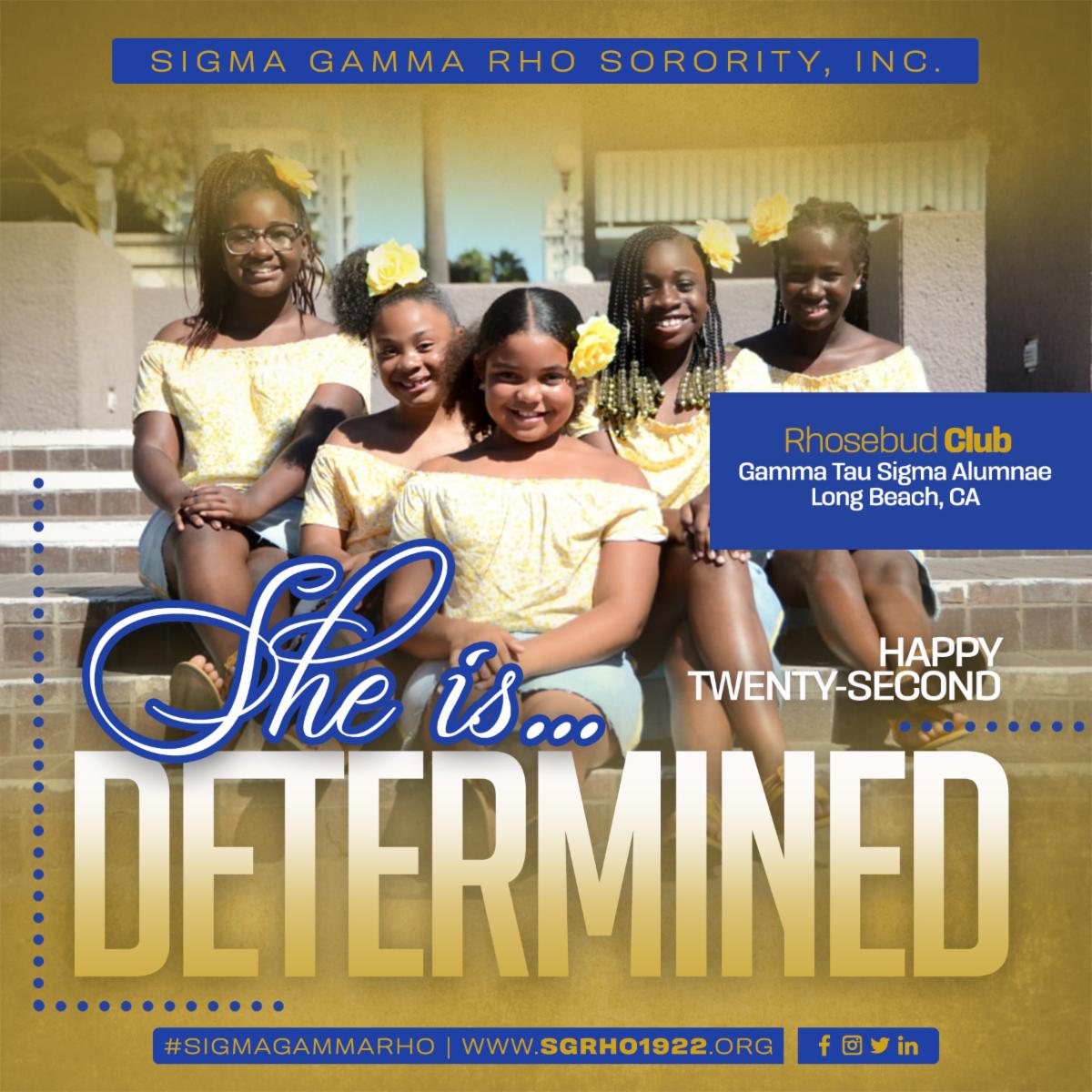 SGRho's tweet photo. Her soul is fierce,
Her heart is brave,
Her mind is strong.

She is determined!

#SigmaGammaRho #SGRho #SGRho100 #Greater #GreaterWomenGreaterWorld #GWGW #RhoadToCentennial #SheIsDetermined https://t.co/dmy1WGM9Eg