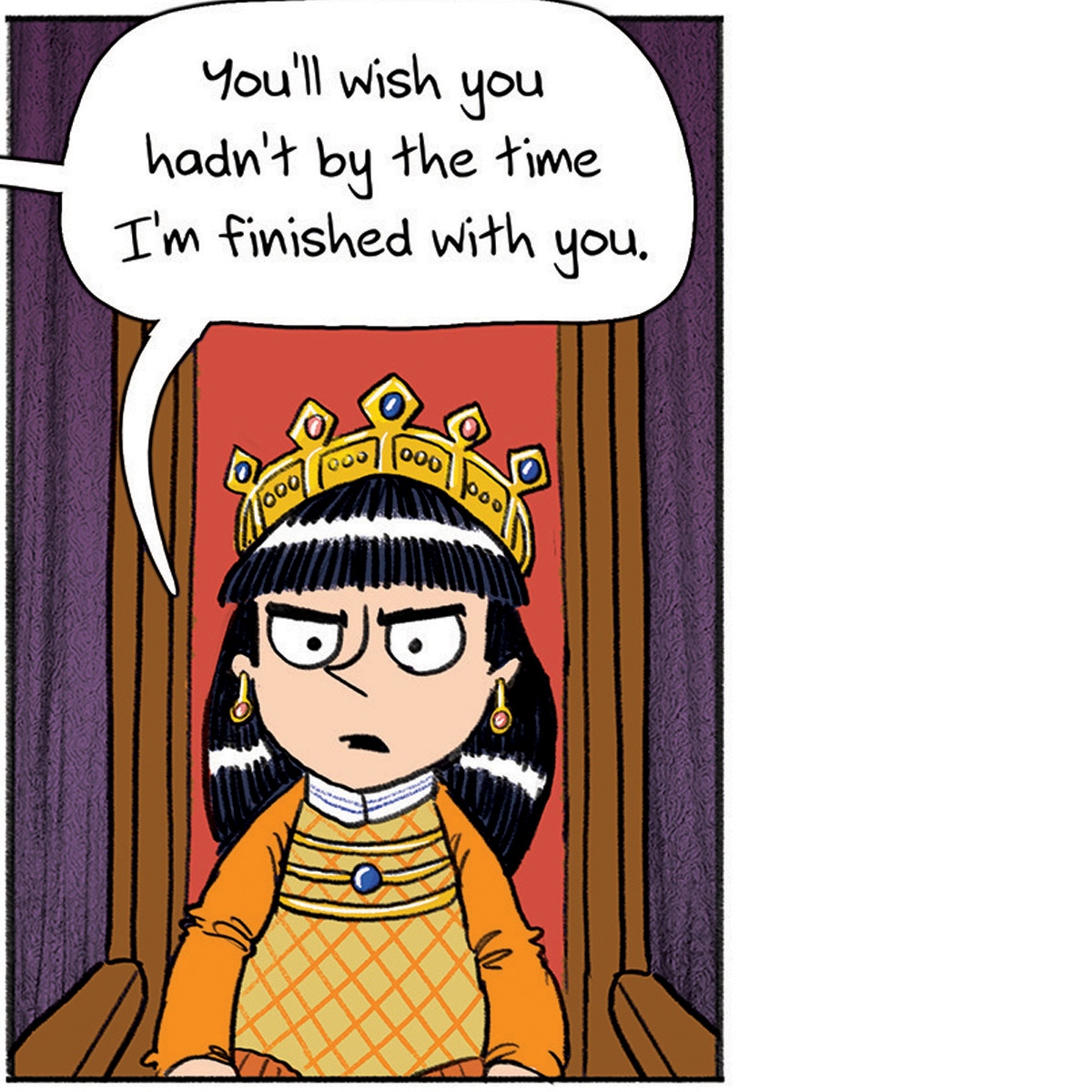 Jamesfoleybooks's tweet photo. Here's another snippet from SALLYMANDER, the comic I've got in this year's @TheSchoolMag. ⁠
⁠
Sally finally meets her distant ancestor, Princess Sylvia.
⁠
⁠
@fremantlepress #STinkerInc #Sallymander #SallyTinker https://t.co/0wrcF7VoWj