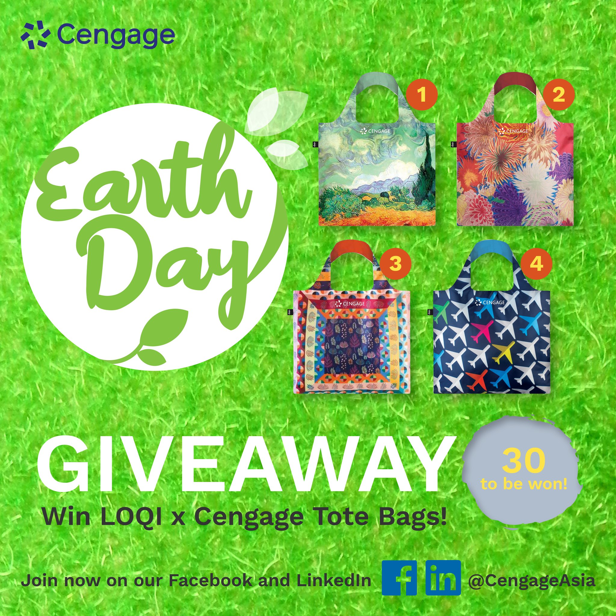Cengage Asia HE on Twitter "🌏 𝗘𝗔𝗥𝗧𝗛 𝗗𝗔𝗬 𝗚𝗜𝗩𝗘𝗔𝗪𝗔𝗬 🌿 In celebration of