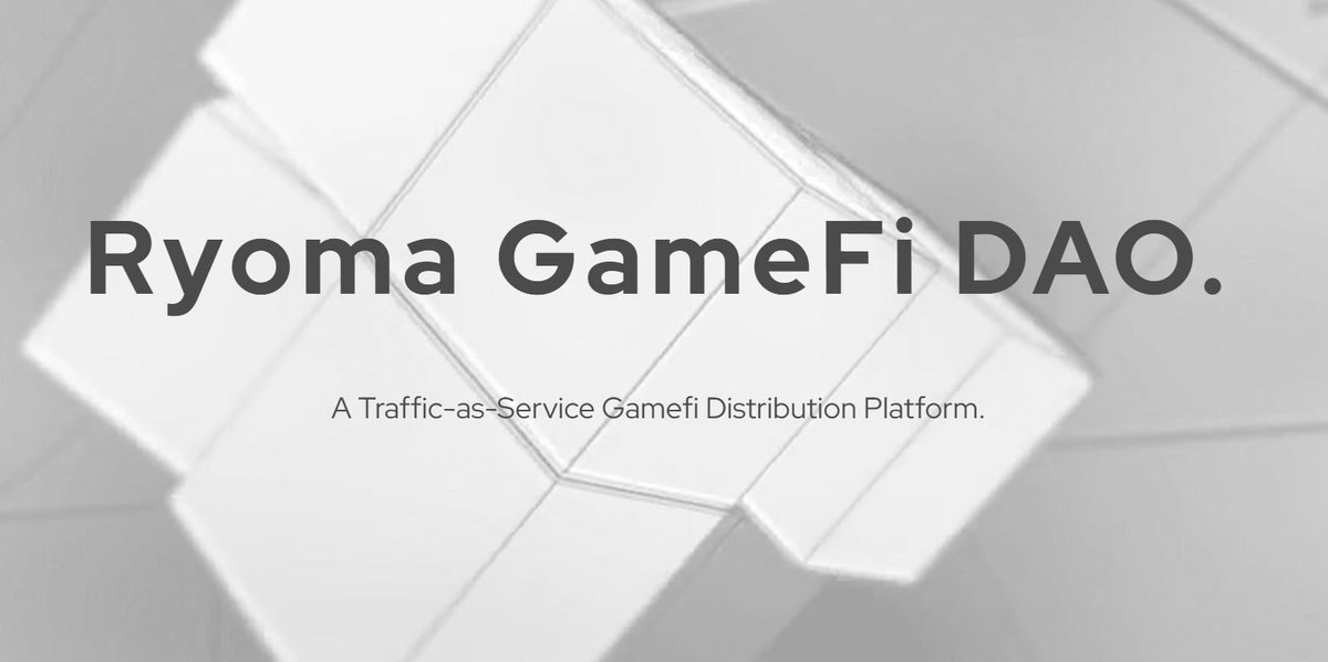 Airdrop: Ryoma GameFi DAO
Prize Pool: $100k worth $RYOMA
Winner: 5000 Random

Airdrop page: t.me/airdropbep20to…

End date: June 20th, 2022
Distribution: within 2 weeks