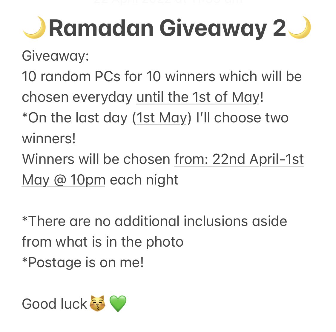 tyfsrose's tweet image. 🇲🇾 ONLY! NCT GIVEAWAY! 
In spirit of the last 10 days of Ramadan, I will be holding a giveaway for 10 lucky winners! 

How to enter? 
RT &amp;amp; Like (follow is optional) 

More details are in the photo below! #pasarNCT