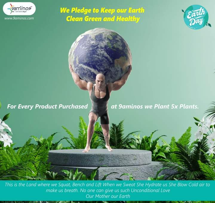 9Aminos's tweet photo. This is the Land where we Squat, Bench, and Lift, When we Sweat she Hydrates us, She Blow cold air to make us breathe, No one can give us such unconditional Love.
Our Mother our Earth.
#9aminos #9aminosnutrition #knowyournutrition #Earth #EarthDay22 #EarthDay #EarthHour https://t.co/f2HGVStrm5