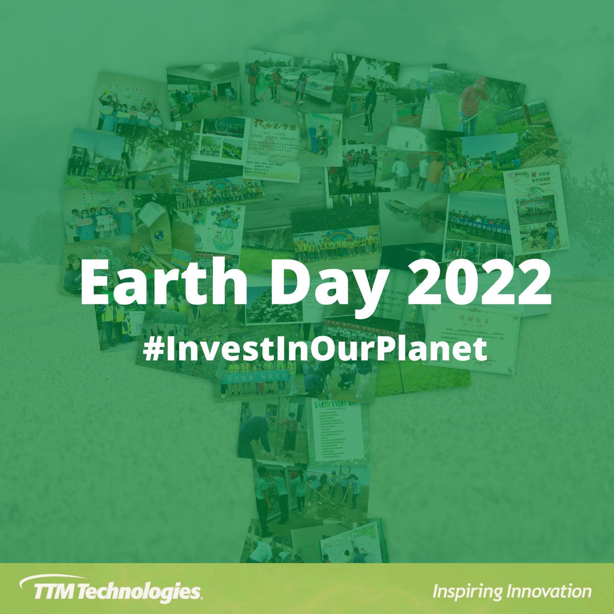ttm_tech's tweet image. See what TTM staff around the globe did to Invest In Our Planet in honor of Earth Day 2022: youtu.be/_9k8dy-3xpA
 
Let&apos;s #InvestInOurPlanet! 
 
#EarthDay2022 #TTM #TTMTech #InspiringInnovation