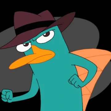 LGBTQWhenever's tweet image. Today’s LGBTQ+ character is Perry the Platypus, who is Asexual! (From; Phineas and Ferb)