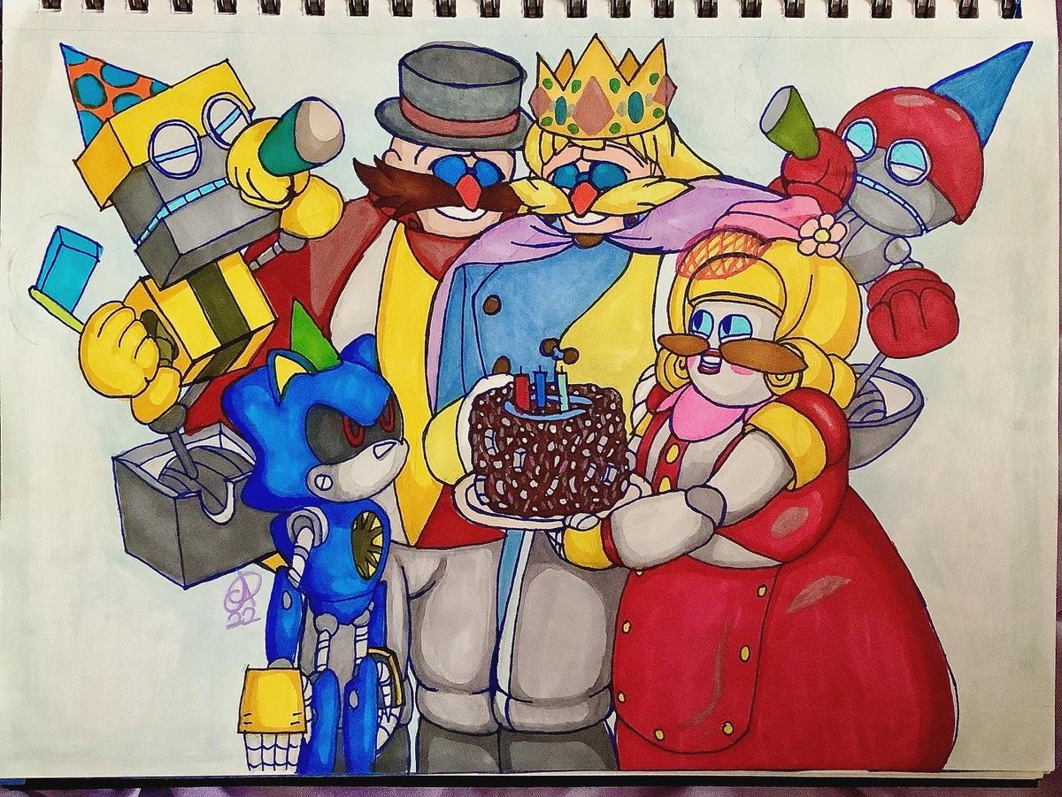 MorphoNega's tweet photo. HAPPY BIRTHDAY TO MORPHO!!! (Air date: April 22, 2017) (Sonic Boom: Season 2, Episode 24) #steveeggman #morpho #sonicboom #eggmanboom #sonicboomfanart #morphosteveeggman #eggmansbrother #eggman #dreggman #sonicvillains #sonicvillain #fanart #sega #segafanart #drawing https://t.co/NsXyRskBBA