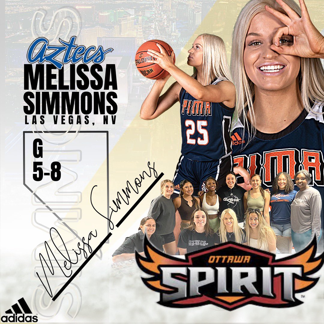 PimaWBB's tweet photo. Congratulations to our very own @melissasimm on signing her Letter of Intent with @OUAZWBB!! So proud of how hard you have worked, you have certainly earned this!! Keep it up!!! #AztecTough #AztecForever https://t.co/dHuZNTAGzo