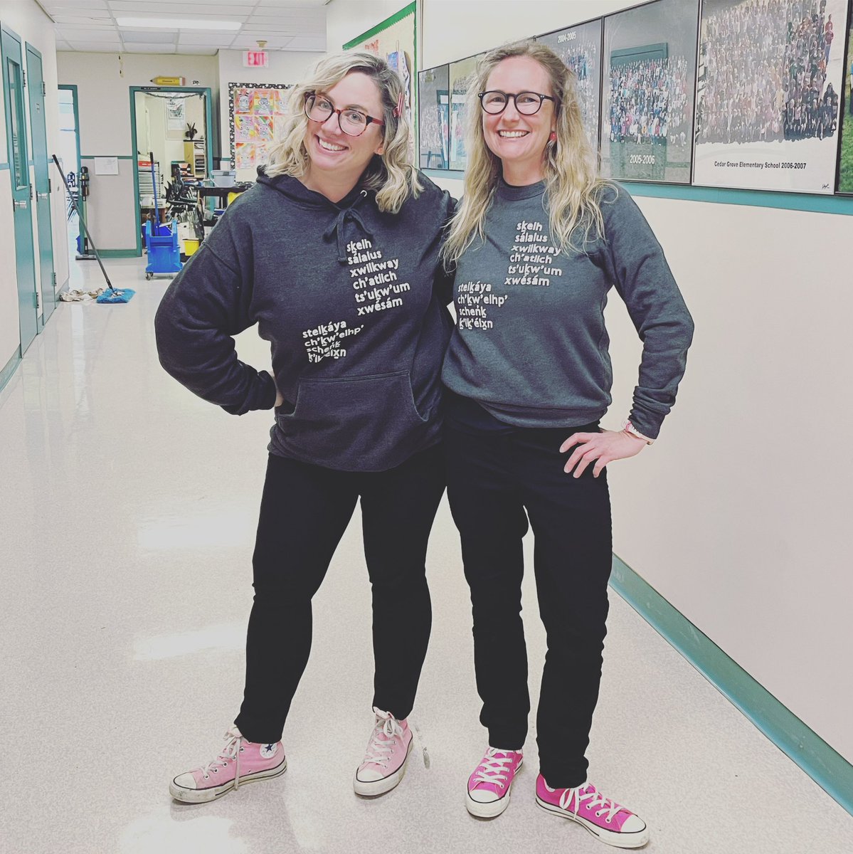 OlwenCowan's tweet image. When you have principal colleagues like Jenny …  🎶 that’s amore 🎵#SD46SC #edjoy