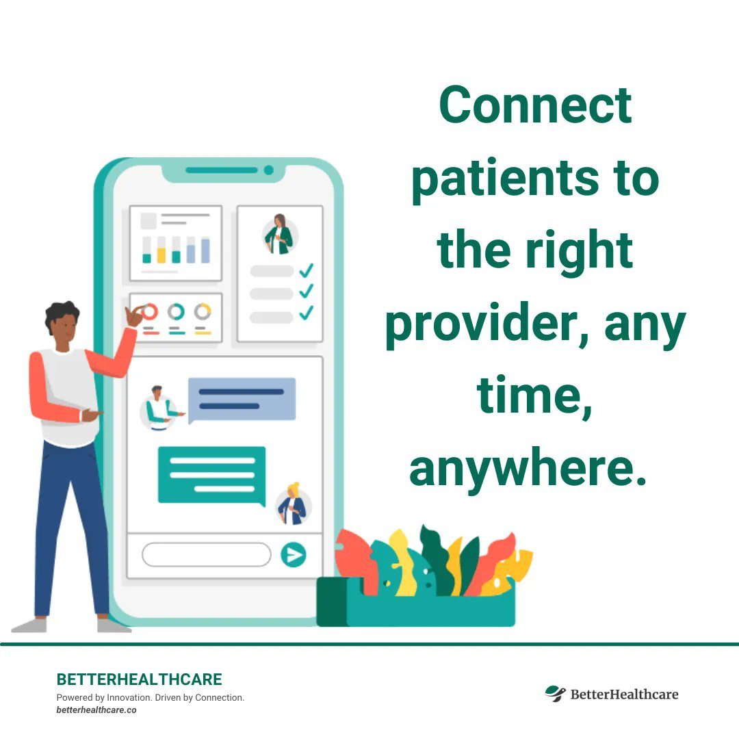 Looking to simplify your scheduling or improve patient access? We can share info or help you schedule a demo. >>betterhealthcare.co/request-a-demo