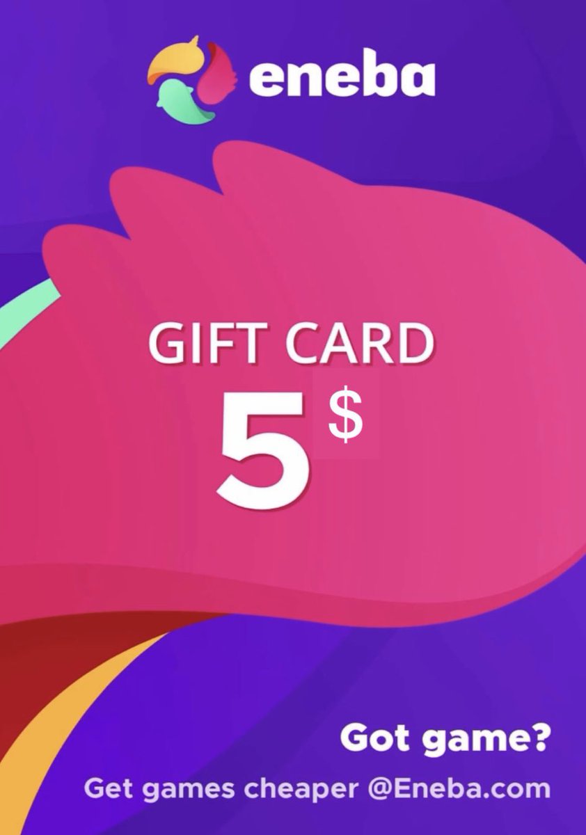 HysterPC's tweet image. $5 Eneba Giftcard • 15 Minutes 

- retweet this tweet 😉