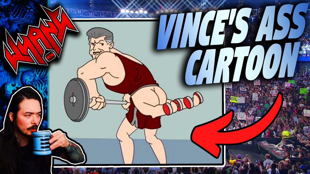 New video about the cartoon WWE made about Vince McMahon's ass that is partially lost and mostly unreleased.

youtube.com/watch?v=h_AGR7…