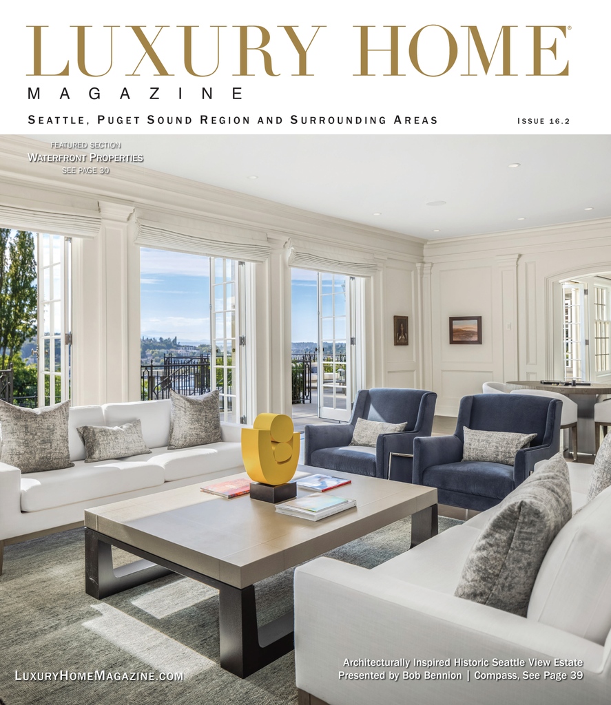 luxuryhomemag's tweet photo. LHM Seattle Issue 16.2 has officially been released!
Check it out at: https://t.co/iAcAUd7gPA
Presented by: Bob Bennion | Compass 
Front Cover Photo: Baylee Reinert | Clarity Northwest Photography 

#luxury #home #magazine #realestate #realtor #design #architecture #washington https://t.co/e9m0jLbj6O