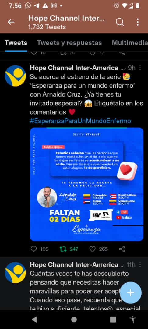 dorkalabrador's tweet photo. Falta poco, no te lo pierdas#EsperanzaParaUnMundoEnfermo https://t.co/z47SRporDD