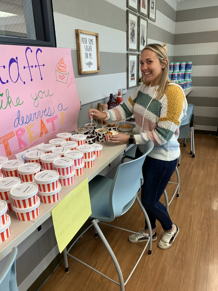 Celebrating our staff with Suzy’s Swirl! #cherokeeinspires