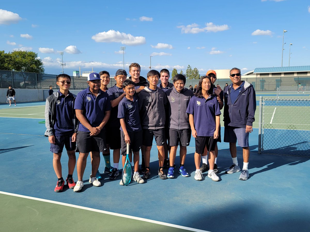 LOHS Tennis (@lohstennis) on Twitter photo Undefeated season for boys win after today's 18-0 win against Chino Hills! Congratulations 👏
<a href="/LOHS_Grizzlies/">Principal Cypher</a>
@MrsCassMorton
<a href="/DrJRRucker/">J.R. Rucker Ed. D.</a>
@LOHSMalone Undefeated season for boys win after today's 18-0 win against Chino Hills! Congratulations 👏
<a href="/LOHS_Grizzlies/">Principal Cypher</a>
@MrsCassMorton
<a href="/DrJRRucker/">J.R. Rucker Ed. D.</a>
@LOHSMalone