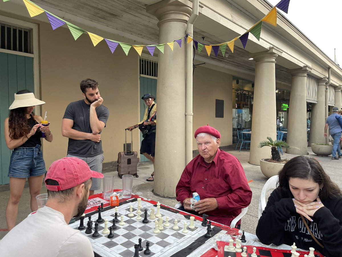 New Orleans chess master Jude Acers visits Birmingham, National Chess Day 