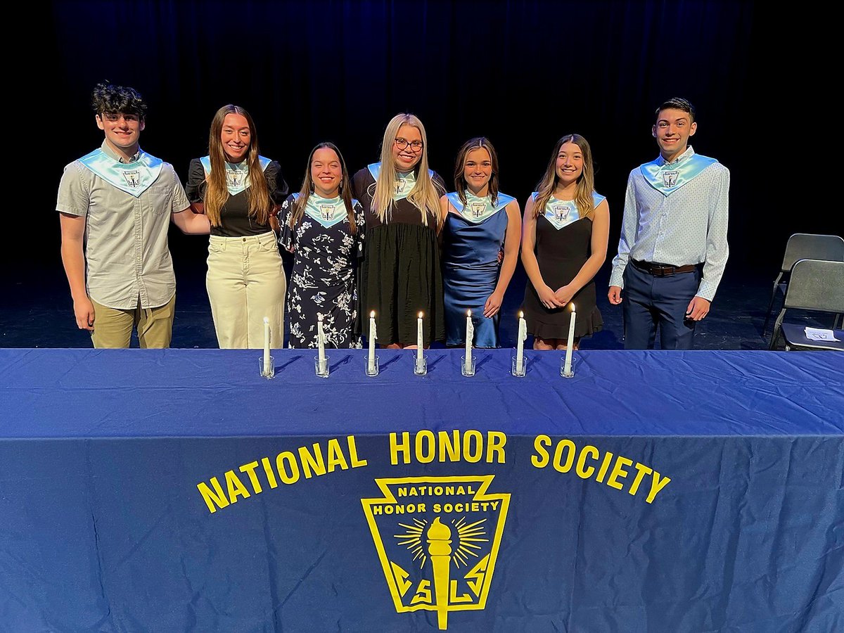 Congratulations to all of our newest inductees, and a special thank you to our 2021-22 officers for running an amazing NHS Induction Ceremony! <a href="/boswellhs/">Boswell High School</a> #bosproud
