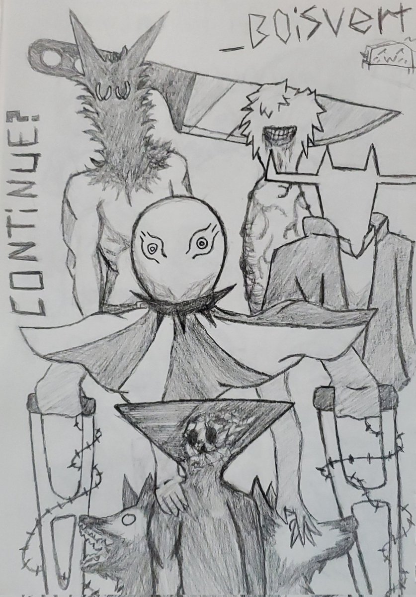 RealHappyToast's tweet image. Decided to do fanart for #_boisvert it was so much fun and visually amazing.
#art #fanart #drawing #sketch