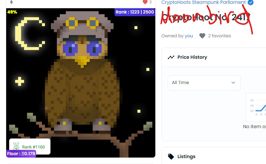 EK_Lab's tweet image. lmk if you wanna buy my moonbird

ill give you deal only 30 eth