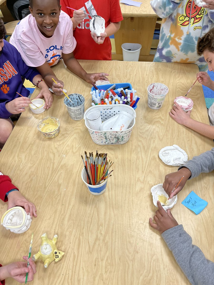 All pottery has been fired, and glazing has begun! This has definitely been our most favorite project of the year! <a href="/CombsCatchUp/">Combs Catch Up</a> <a href="/5thGradeCombs/">5th Grade Combs</a>