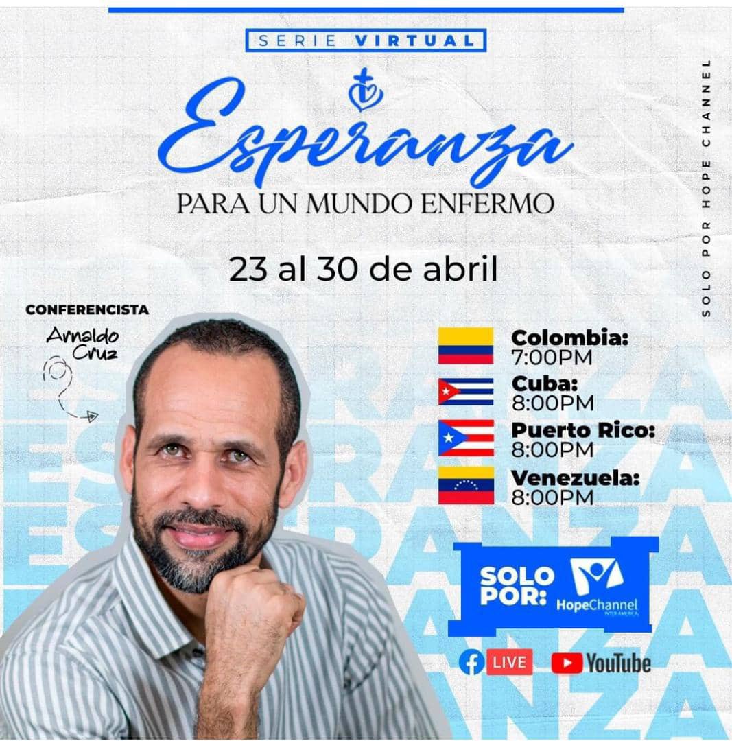 Oye amig@ En medio de tus luchas Jesús si desea ayudarte y siempre en Él hay #Esperanza. No te pierdas esta serie la PRÓXIMA SEMANA #EsperanzaParaUnMundoEnfermo