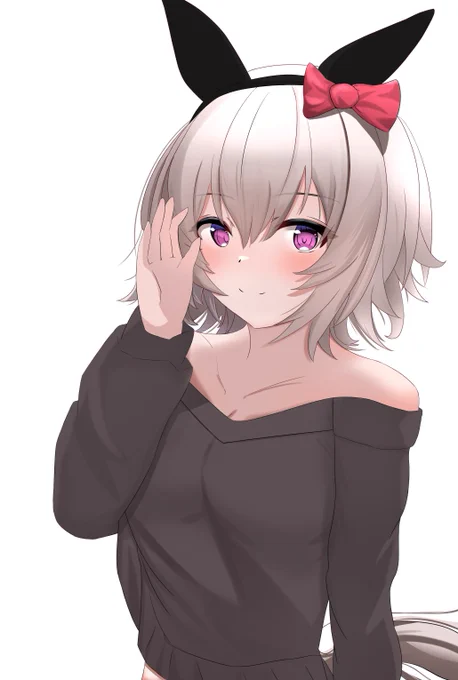 #絵柄が好みって人にフォローされたい 
#ウマ娘
カレンチャン!! 