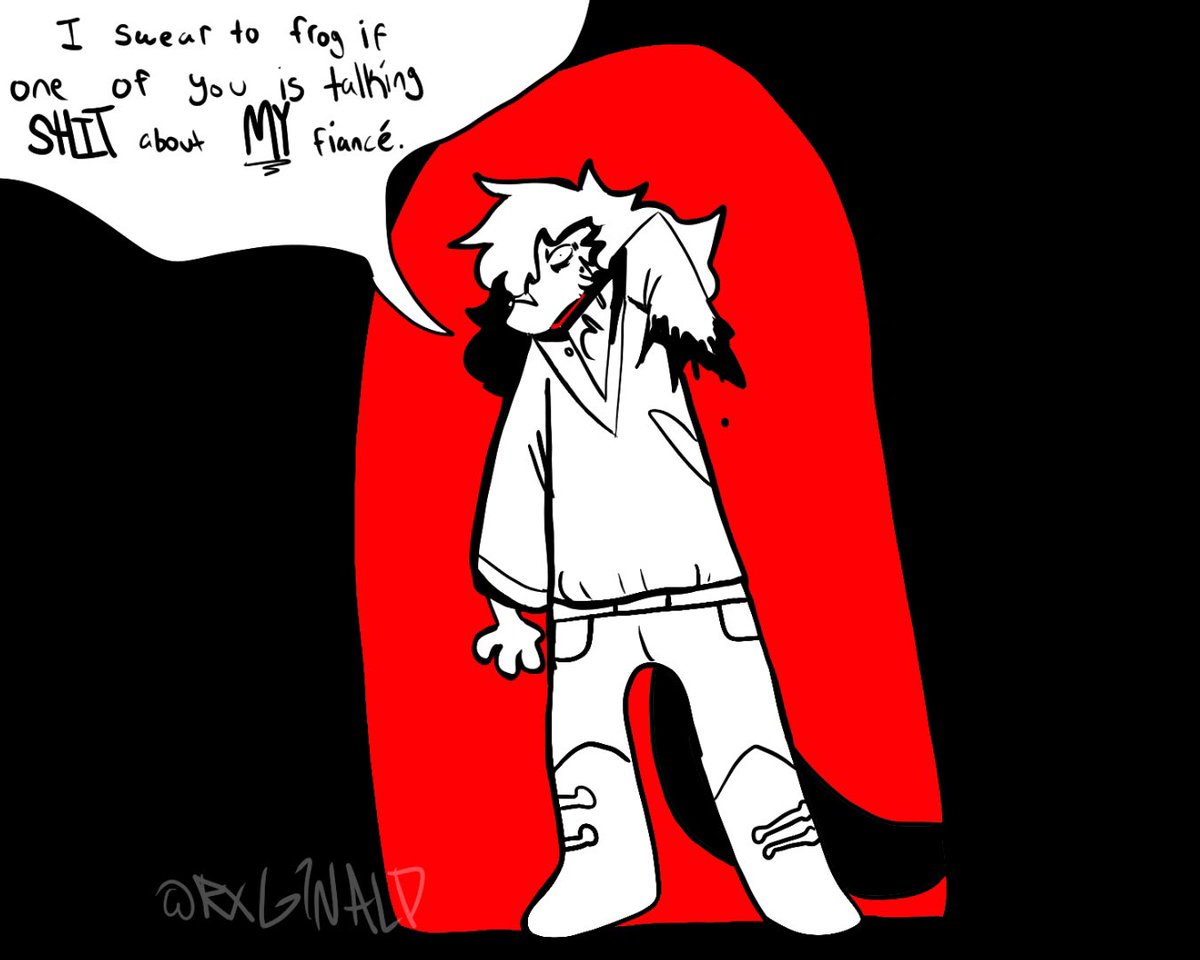 rxg1nald_art's tweet image. ; /eyestrain, missing arm

; he a lil fucked up
#amphibia #amphibiaoc