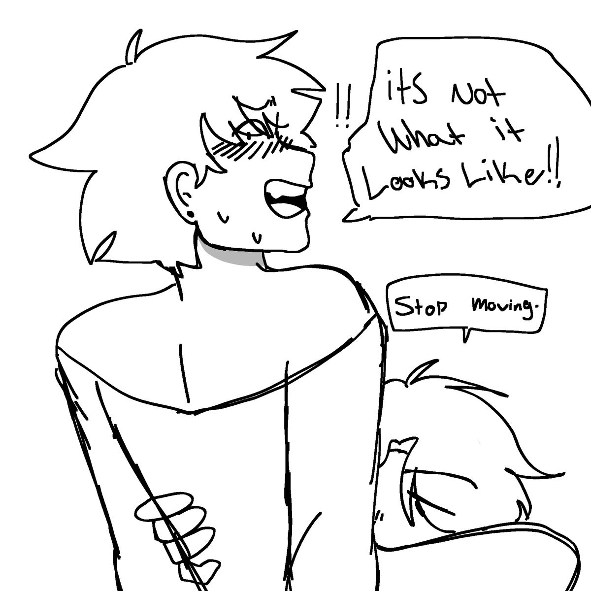 eclipses96's tweet photo. It’s definitely what it looks like. (dont mind my messy handwriting lol) #nsfwart #nsfw #gayart #lgbtqart #nsfwdrawing #porn https://t.co/xGtRE2g5sE