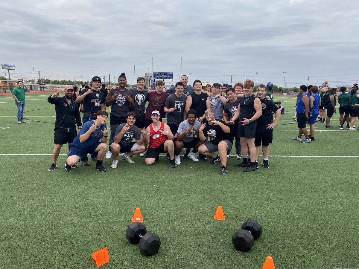 Looking at your 2022 Pflugerville lineman challenge  tug of war CHAMPIONS!! Way to go raiders ! #1rouse #family #raidertempo #buyin @1RoUSeFB <a href="/CoachHayhurst/">Jonathan Hayhurst</a> <a href="/ElrodCoach/">Coach Elrod</a>