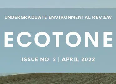 U of T Environment (@uoftenvironment) on Twitter photo Issue 2 of the Environmental Students' Union <a href="/ensu_uoft/">Environmental Student Union</a> academic journal EcoTone is here! With insightful student perspectives, the EcoTone journal serves to connect the passionate community of environmentalists here at the University of Toronto.
buff.ly/3L2qPyU Issue 2 of the Environmental Students' Union <a href="/ensu_uoft/">Environmental Student Union</a> academic journal EcoTone is here! With insightful student perspectives, the EcoTone journal serves to connect the passionate community of environmentalists here at the University of Toronto.
buff.ly/3L2qPyU