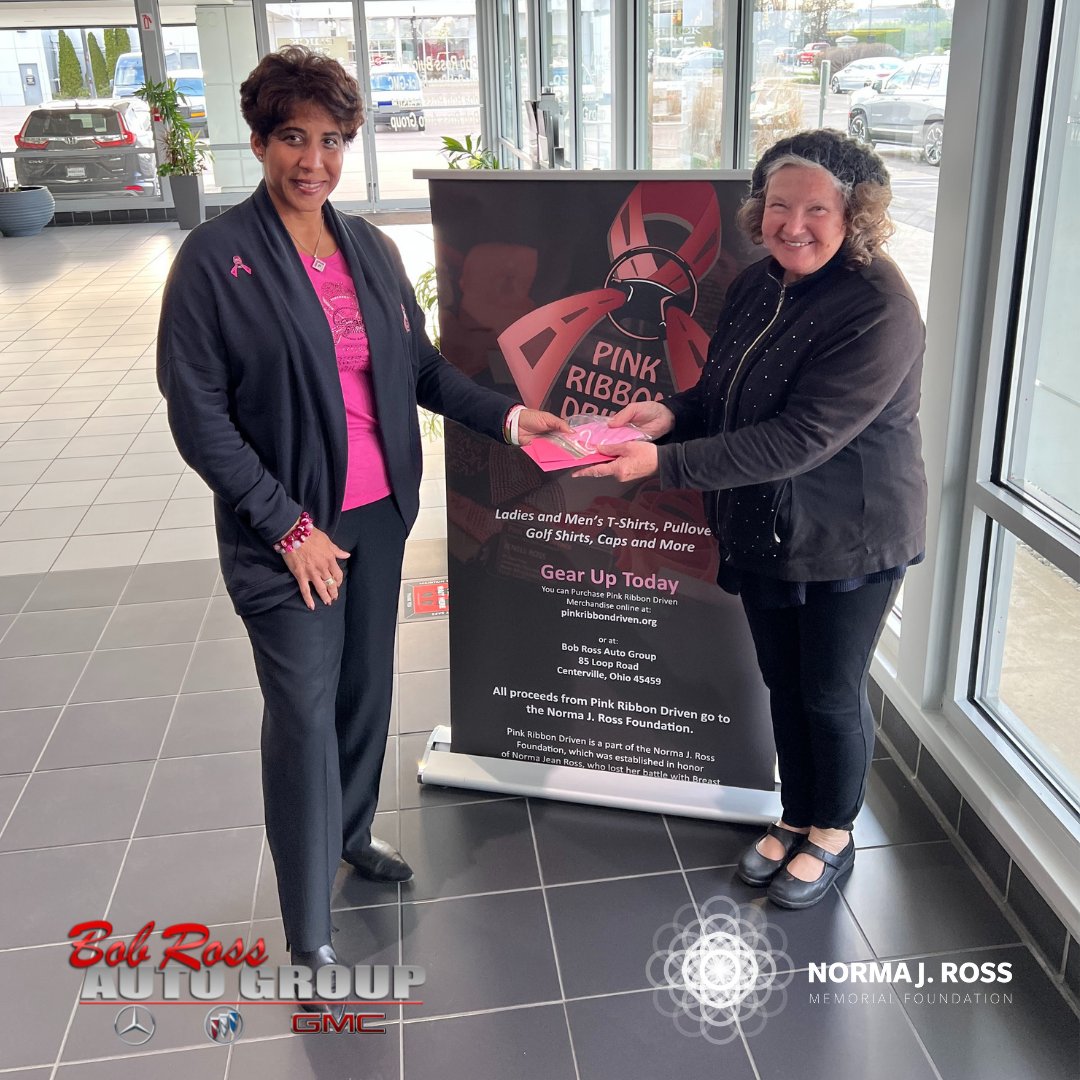 BobRossAuto's tweet photo. Hey Norma J. Ross Foundation &amp; @PinkRibbonDrive, we are in! Help spread #kindness this week with us &amp; @PinkRibbonDrive in honor of Mrs. Norma J. Ross! 

#ThankYou Mrs. Mary and Kody for showing kindness by sharing with others! #7DaysofKindness #NJRMF #PinkRibbonDriven https://t.co/0qKmjZJaJO