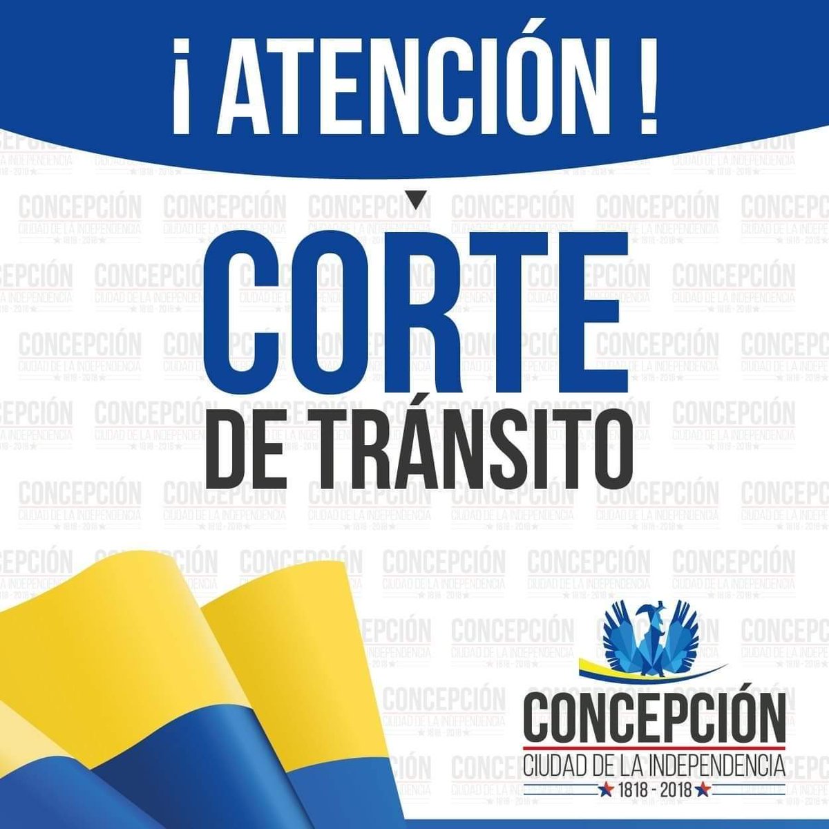 Muni_Concepcion's tweet photo. 🔴 ATENCIÓN PASO NIVEL ANDALIÉN CERRADO❗

👉 Producto de las intensas precipitaciones de las últimas horas el paso nivel Andalién de #Concepción se inundó, por lo cual personal de carabineros realizó corte de tránsito 🚧

👀 Preferir vías alternativas y conducir con precaución. https://t.co/VAZEqrvUz2