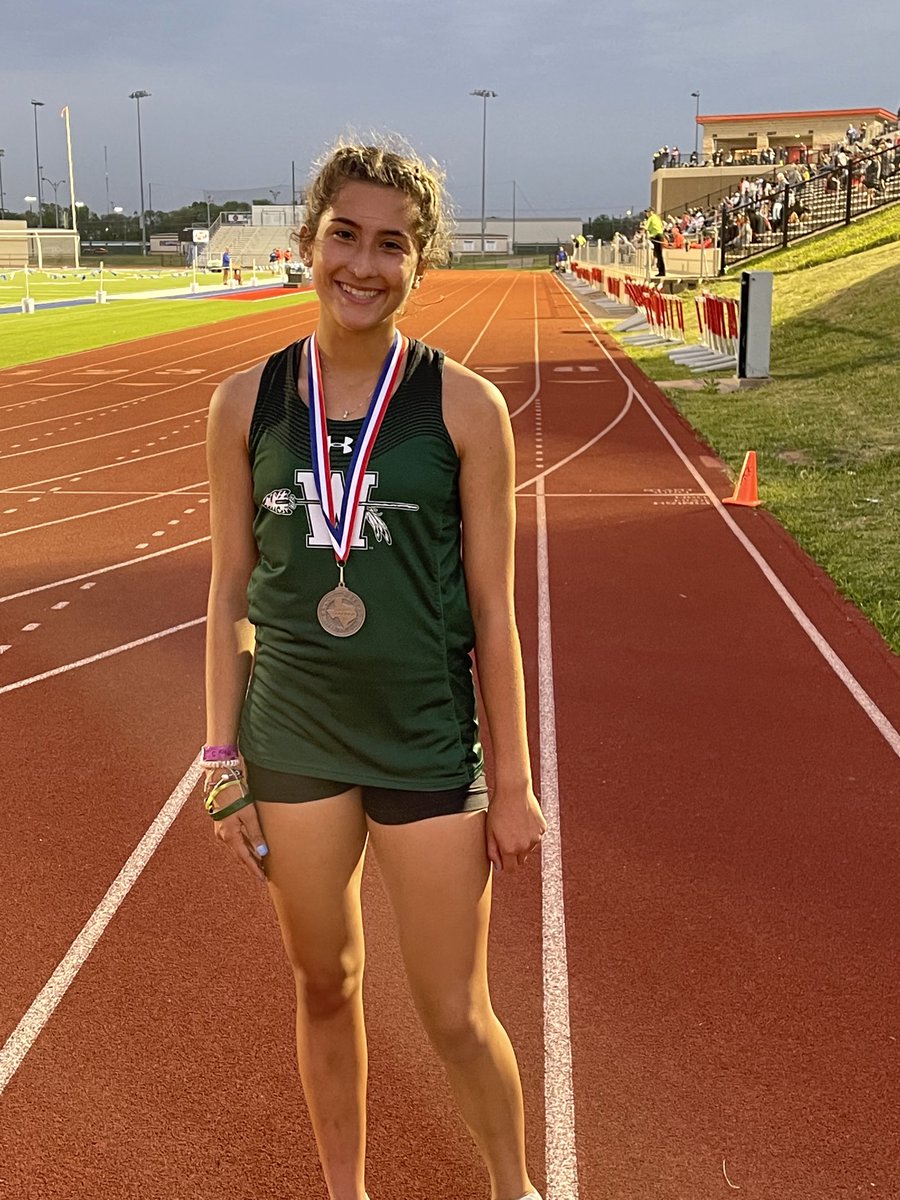Waxgirlstrack's tweet photo. Congratulations to Emilee Jones and Cori Morgan! Emilee was 2nd and Cori was 5th in the 1600! Both ran a PR! Emilee is moving on to Area in the 1699. https://t.co/4M34bokP6o