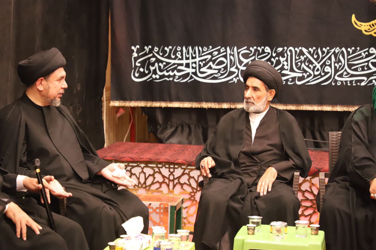 AlfarsShdad's tweet photo. زيارة ممثلية المرجعية الدينية العليا في قضاء الزبير لديوان الحاج شداد الفارس الجوراني حيث كان في استقبالهم السيد هشام البطاط https://t.co/bwe7kc1Xyk