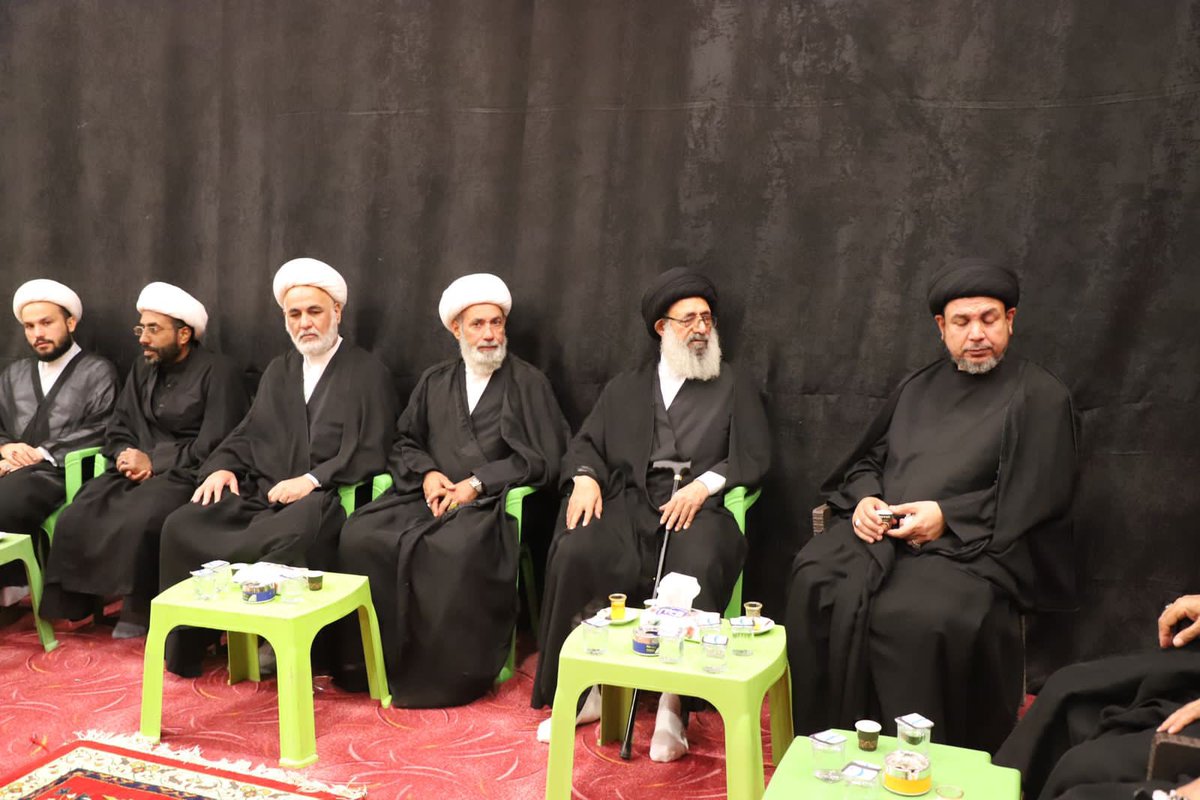 AlfarsShdad's tweet photo. زيارة ممثلية المرجعية الدينية العليا في قضاء الزبير لديوان الحاج شداد الفارس الجوراني حيث كان في استقبالهم السيد هشام البطاط https://t.co/bwe7kc1Xyk