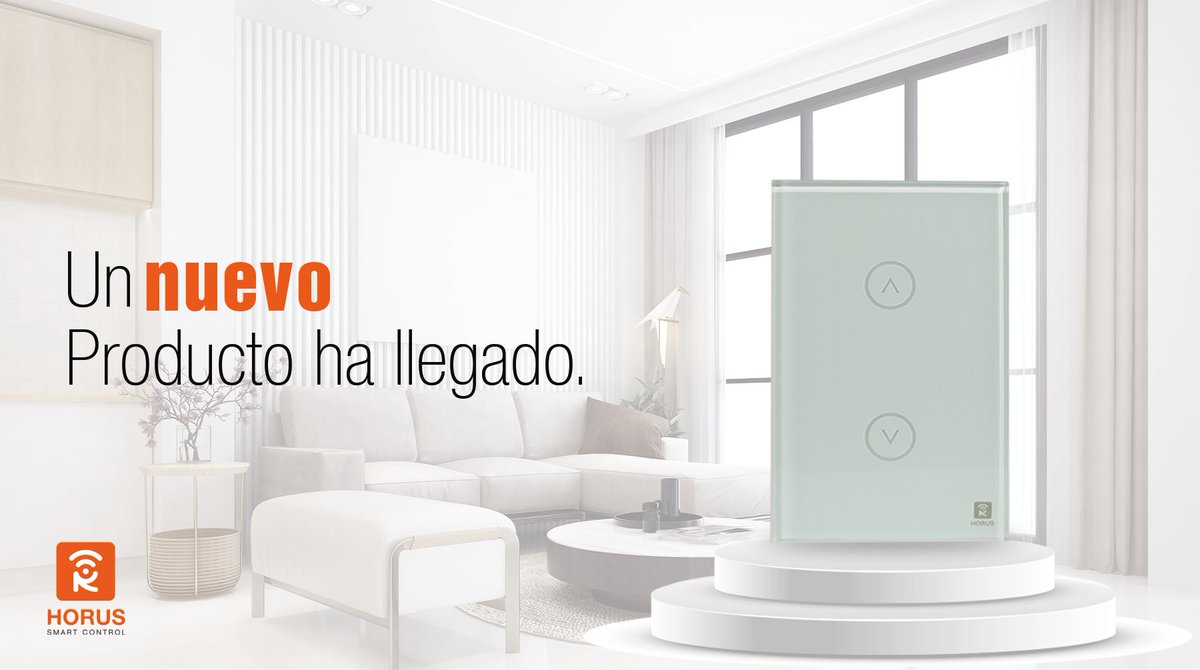HorusAutomation's tweet photo. Uno de los #BENEFICIOS Mas+ Importantes de nuestro #NuevoInterruptor es que NUNCA perderás el control de la Cortina, Tr3s Funciones en un solo Dispositivo! @ZWave_Alliance @MiOS_LTD @EzloInnovation https://t.co/0z6WY0G9da