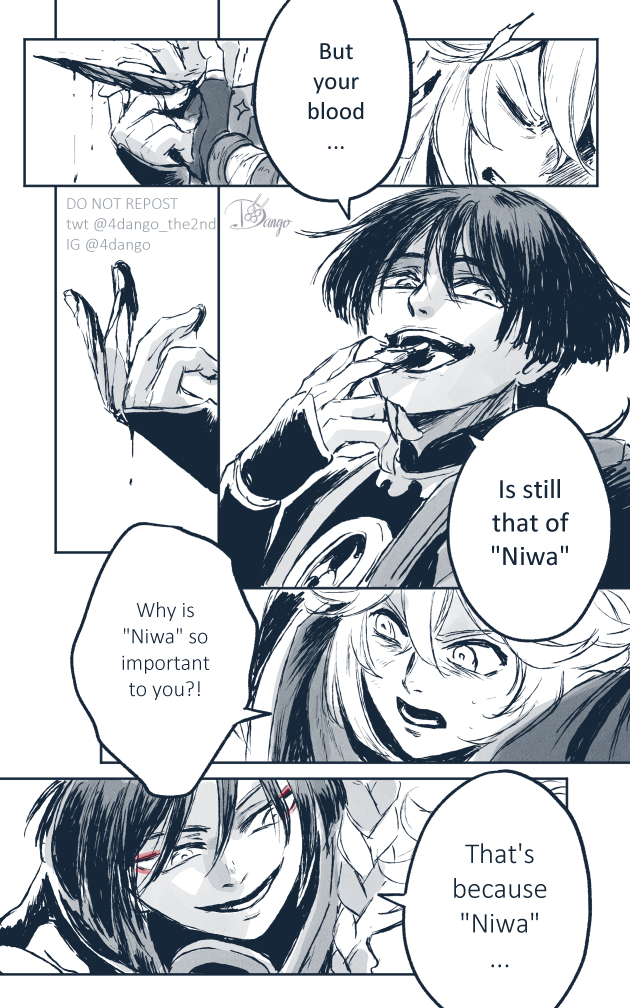 "Niwa" [part 4/4]

CW: BLOOD, Scaramouche being a dick 