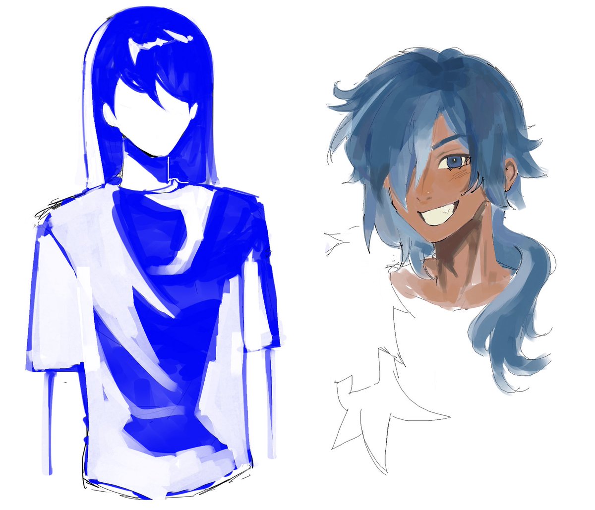 2269z's tweet photo. finally working on comms ;——; yesterday’s sketches https://t.co/jhs6FZGdli