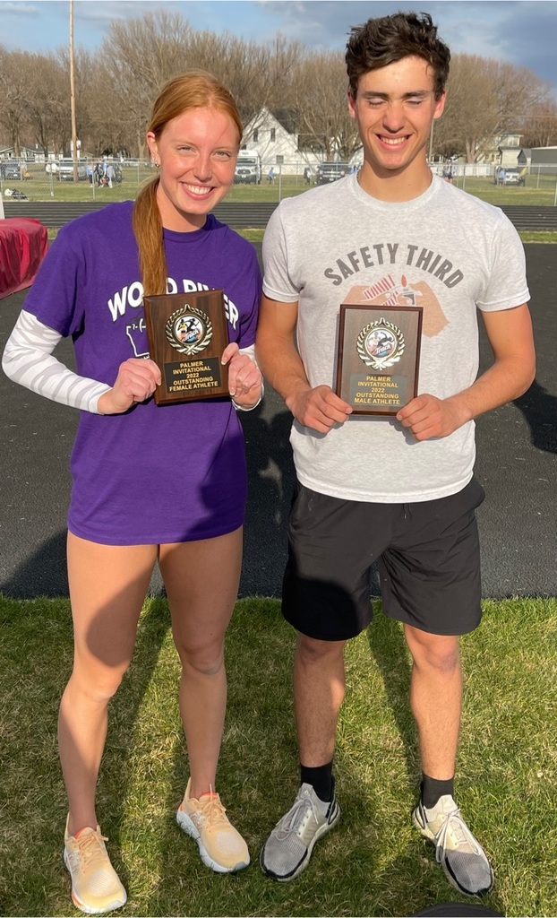 BOOM!

Jenna and Logan were voted Female and Male Athletes of the Palmer Invite today! They both had fantastic days in their events to earn the honor. #eaglepride #seniors